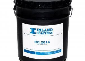 A bucket of Inland's RC-2015 Metal Top Coat Product