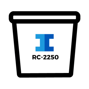 An illustrated bucket of Inland's RC-2250 product.