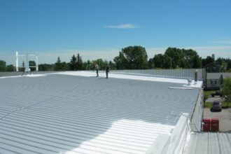 gentleman working on roof