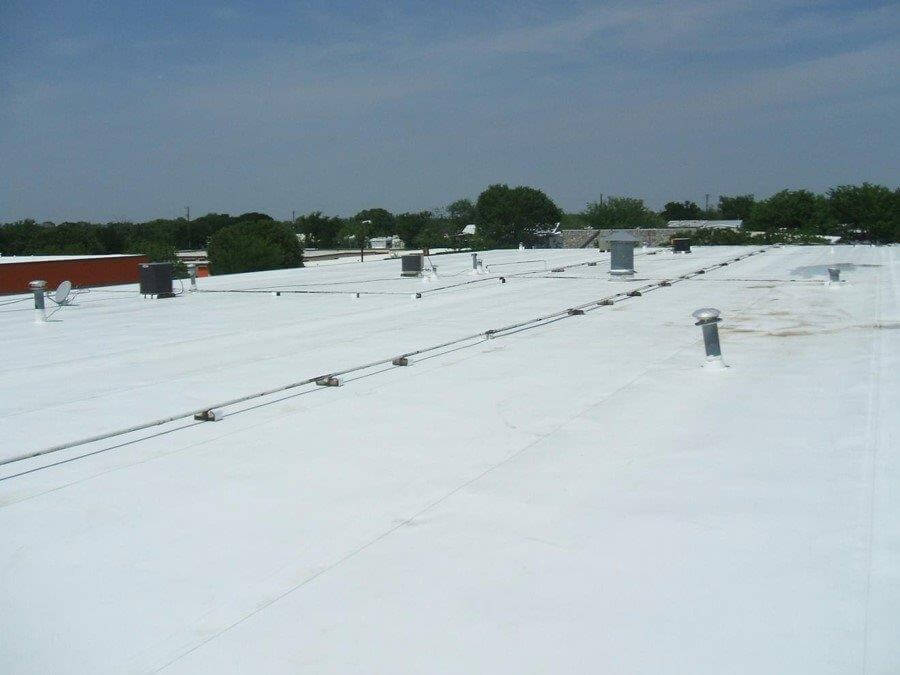 Inland Coatings Hypalon Single Ply Roof