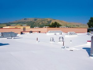 tpo single ply roofing system application inland coatings