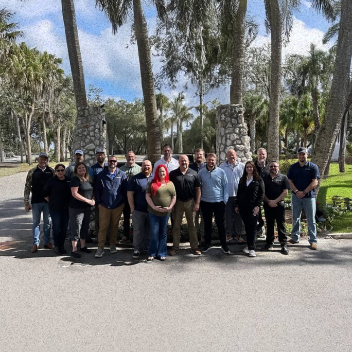 Inland Team smiling for portrait